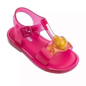 Mini Melissa Lollipop Jelly Sandals Pink 5